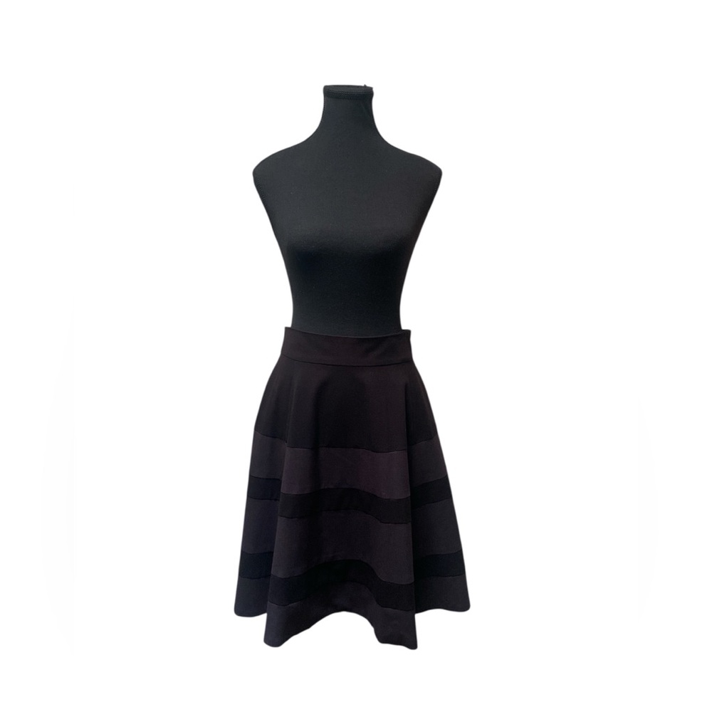 Amanda & Chelsea Black A-Line Skirt GUC 14